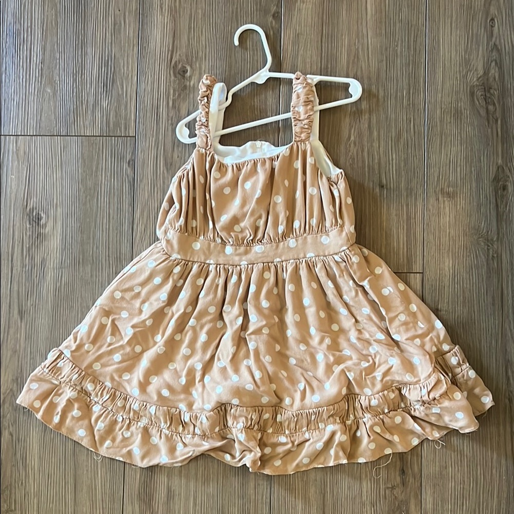Rare Editions Polka Dot Casual Dress